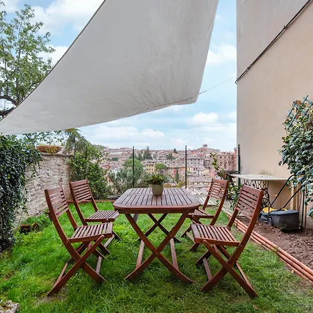 Casa Etrusca - Con Giardino E Vista - Italywego Apartment Perugia Exterior photo